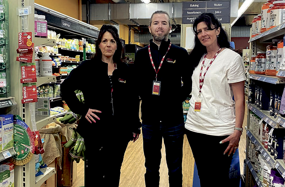 The Fruitful Yield Elmhurst Staff. Some of the team with Store Manager, DJ Ryan, Ellie and Maria, at the Elmhurst Fruitful Yield store at 135 N. Addison Avenue.