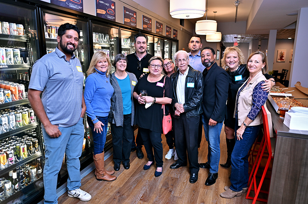 Above: Gana Raman, Sandy Loeser, Ruth Proctor, Jim Czeszewski, Rosemarie Lowery, Jen Coyte, chuck Castello, Daniel Jacquez, Taji Clark, Ginny Leamy, Diane Karpman