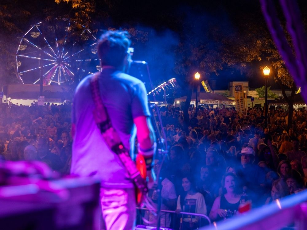Fair captured the
atmosphere and key moments at the Rotary GroveFest in Downers Grove this past summer.