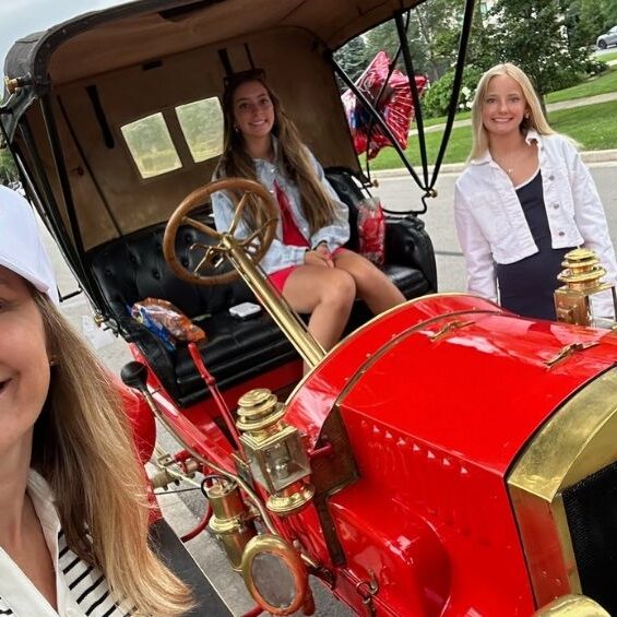 Jen Lambert and her daughters continue carrying the family tradition forward through the family’s treasured 1908 Lambert Roadster.
