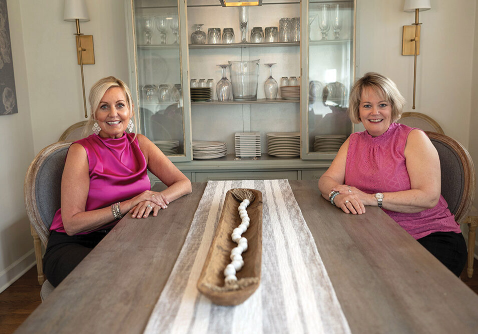 Terri Doney (left) and co-founder Barb Thayer are “sisters” in the group, My Breast Cancer Sisters