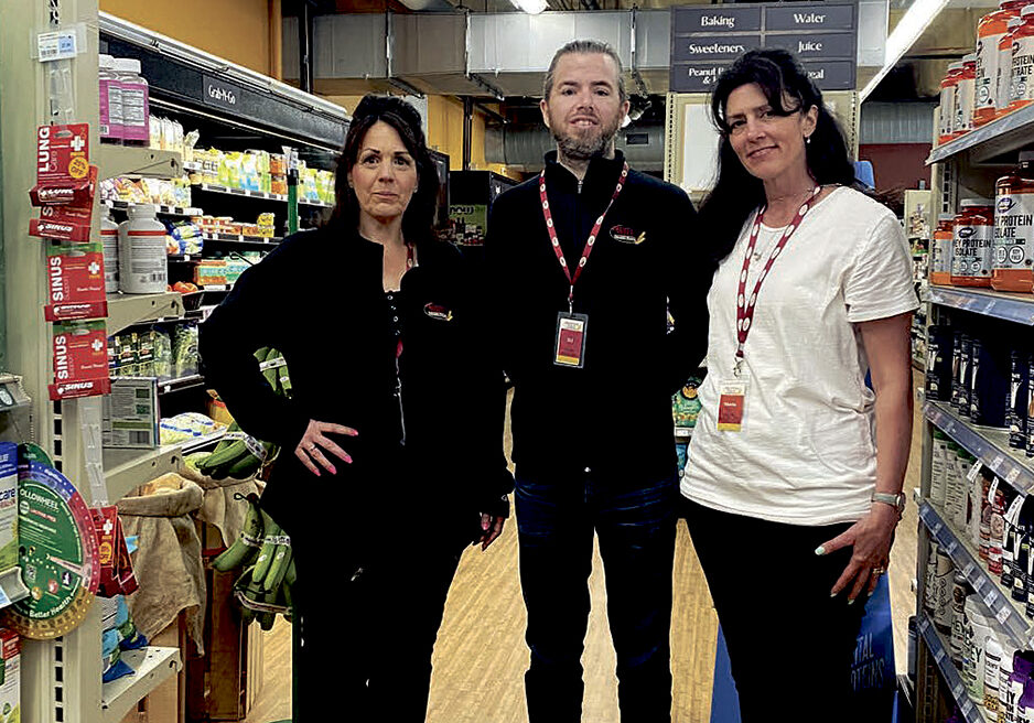The Fruitful Yield Elmhurst Staff. Some of the team with Store Manager, DJ Ryan, Ellie and Maria, at the Elmhurst Fruitful Yield store at 135 N. Addison Avenue.
