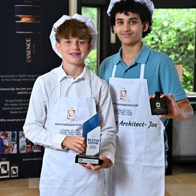 Gabe Fiascone and Rayyan Abuhilal
<br><i>Photo by Victor Hilitski</i>
