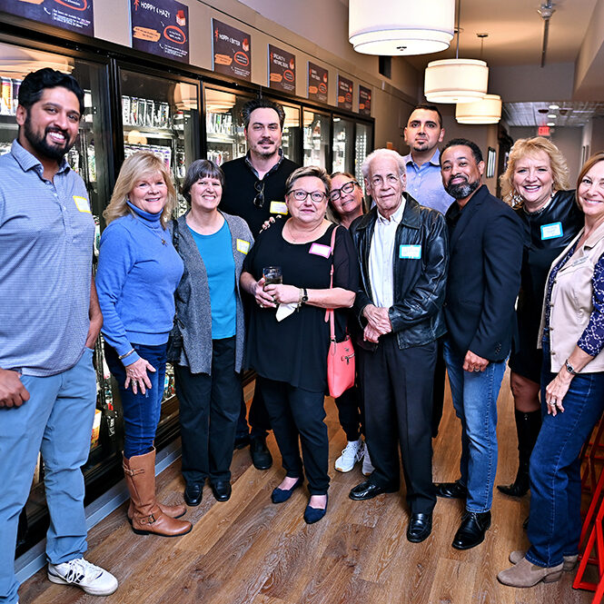 Above: Gana Raman, Sandy Loeser, Ruth Proctor, Jim Czeszewski, Rosemarie Lowery, Jen Coyte, chuck Castello, Daniel Jacquez, Taji Clark, Ginny Leamy, Diane Karpman